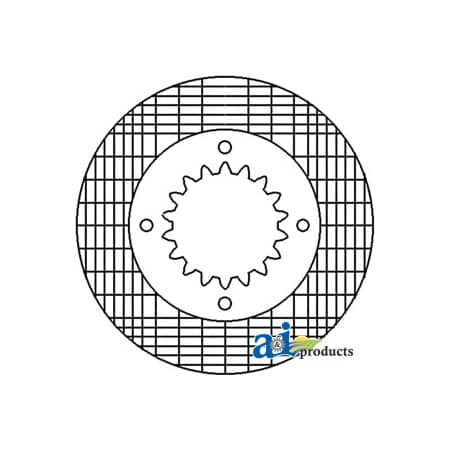 A & I Products Plate, Brake 12" x12" x0.2" A-120488C2